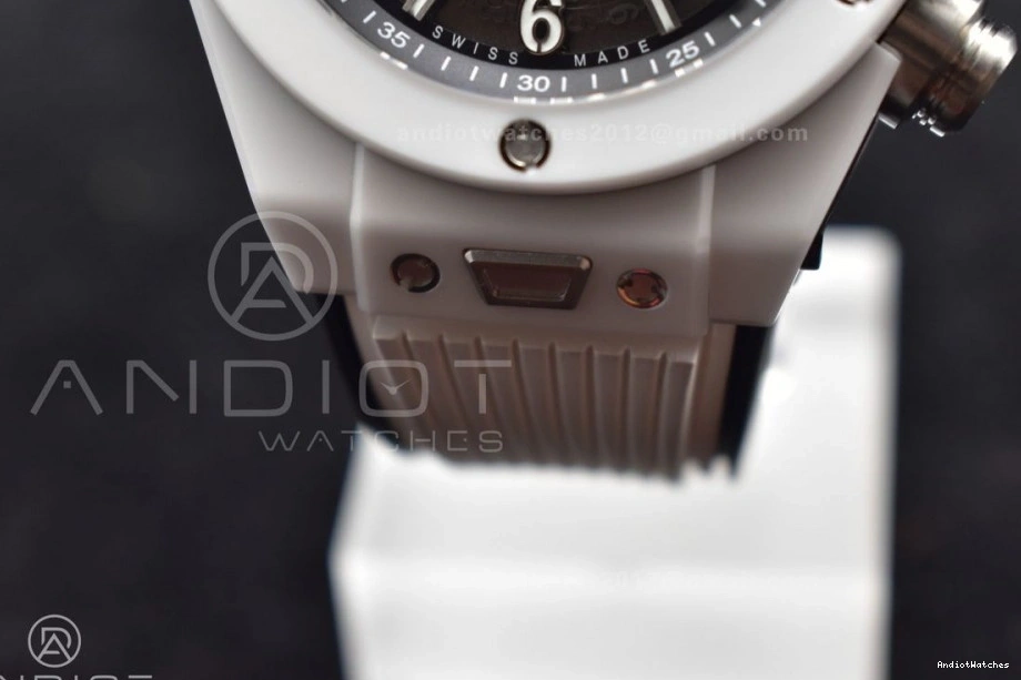 Skeleton White Edition A Strap Bang Ceramic Rubber Best on Big Packable Unico 1:1 White Dial 516 ZF 0125